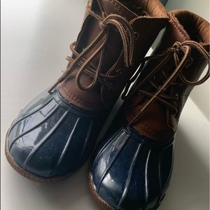 Duck boots!